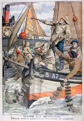 Dispute entre pêcheurs français et anglais dans la Manche, 1904