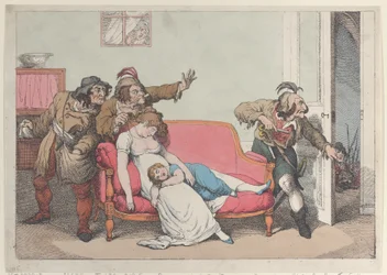 Perturbateurs du bonheur domestique, vers 1815