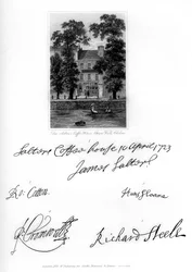 Café Don Salteros, Cheyne Walk, Chelsea, 1723, 1840