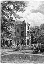 Down House, près de Beckenham, Kent, depuis le jardin, 1883