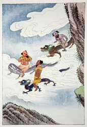 Dieux dragons, 1922