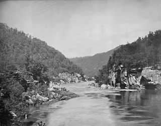 Gorge du Dragon, New River, Virginie-Occidentale