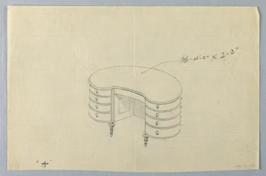 Dessin, Design pour une table d