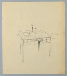 Dessin, Design pour une table d