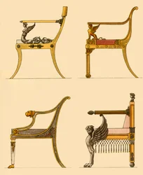 Chaises de salon, 1808, 1946