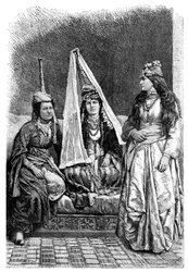 Princesse Druze et Dame du Liban, 1895
