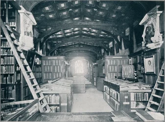 Bibliothèque du duc Humphrey, vers 1902