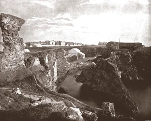 Château de Dunbar, East Lothian, Écosse, 1894
