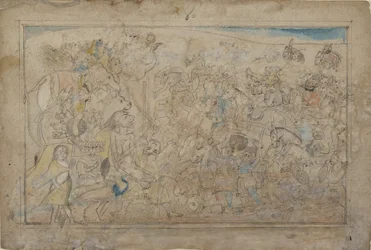Durga, Kali et cinq Matrikas combattent l