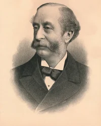 Comte de Carnarvon, président de la Société des antiquaires, 1896