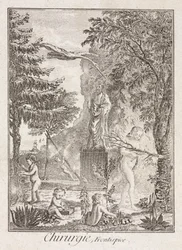 Scène allégorique de l