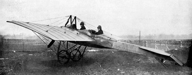 Premier monoplan, vers les années 1900