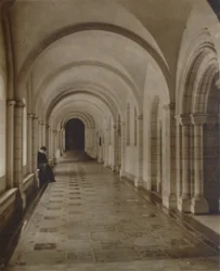 Cloître Est, Abbaye de Buckfast, fin 19e-début 20e siècle