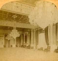 Salle Est dans la résidence du Président, Washington, D.C., États-Unis