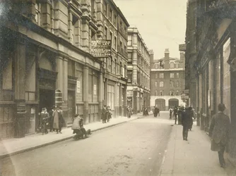 Extrémité est de Jewin Street, Londres