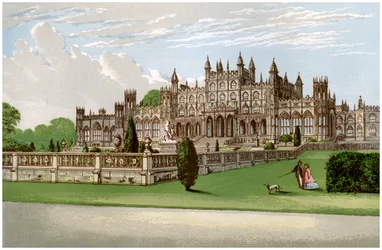 Eaton Hall, Cheshire, maison du duc de Westminster