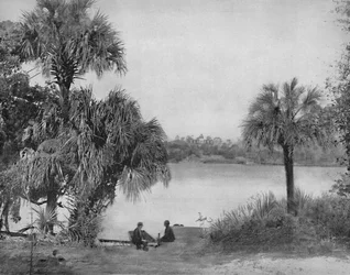 Eau Gallee, rivière Indienne, Floride, vers 1897