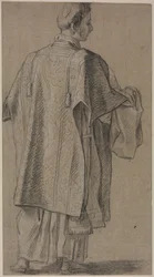 Ecclésiastique vu de dos, c. 1645-48