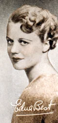 Edna Best 1900-1974, actrice britannique de théâtre et de cinéma, 1935
