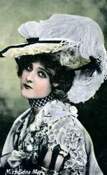 Edna May 1878-1948, chanteuse et actrice américaine, début du 20e siècle