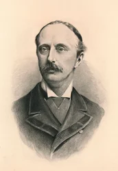 Edward Stanhope, 1840-1893, homme politique britannique du Parti conservateur, 1896