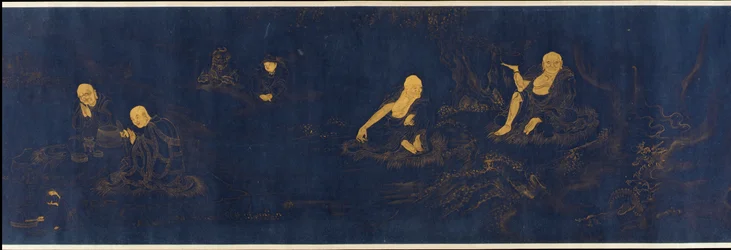 Dix-huit Luohans, dynastie Ming, 16e siècle