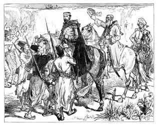 Eldred Pottinger à Hérat, Afghanistan, vers 1837, 1900