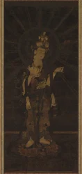 Divinité de la compassion à onze têtes Juichimen Kannon, 13e siècle