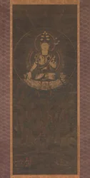 Kannon à onze têtes sur le mont Fudaraka, XIIIe siècle