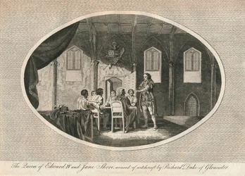 Elizabeth Woodville et Jane Shore accusées par Richard, duc de Gloucester, 1483 1793