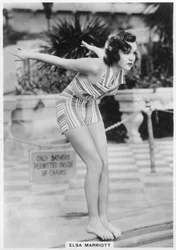 Elsa Marriott, actrice, 1938