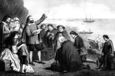 Embarquement des Pères Pèlerins, 1620
