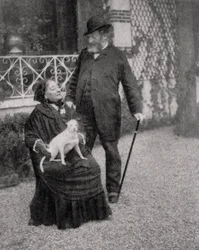 Émile Augier, dramaturge français, 1885