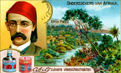 Emin Pasha, médecin, linguiste et administrateur allemand, vers 1900
