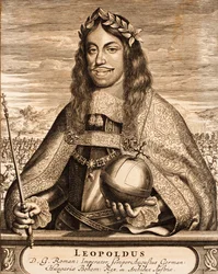 Empereur Léopold I 1640-1705 De : Schauplatz des Krieges, 1675
