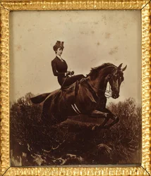 Impératrice Elisabeth à cheval