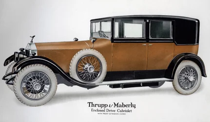 Cabriolet Rolls-Royce à conduite fermée, vers 1910-1929