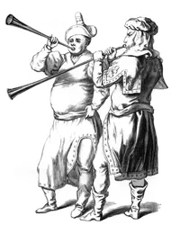 Trompettistes anglais, 1375, 1849
