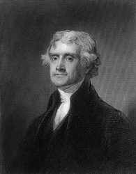 Gravure de Thomas Jefferson