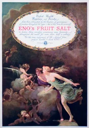Publicité pour le sel de fruits Enos, 1920