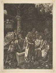 Mise au tombeau n.d.
