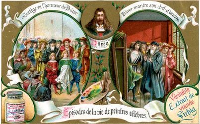 Épisodes de la vie de peintres célèbres : Dürer, vers 1900