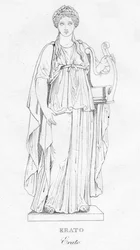 Érato, vers 1850
