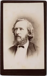 Ernst Haeckel, naturaliste allemand, vers 1860s