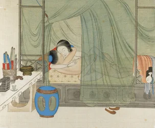 Scène érotique, XIXe siècle