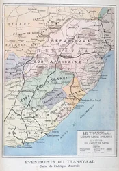 Événements au Transvaal, Afrique, 1899