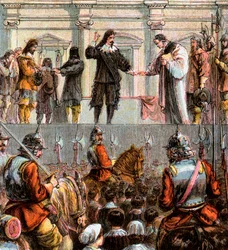 Exécution de Charles Ier, 1649, c1850