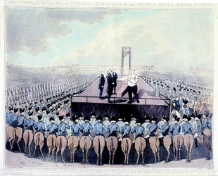Exécution de Louis XVI, 1793