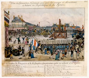 Exécution de Robespierre et de ses complices, 1794