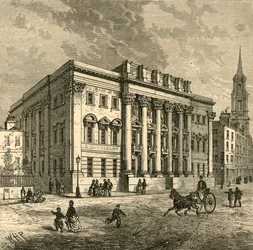 Extérieur de Goldsmiths Hall, 1897